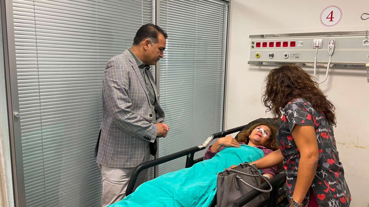 AK Parti Milas Teşkilatı’ndan Yaralı Vatandaşlara Geçmiş Olsun Ziyareti 2